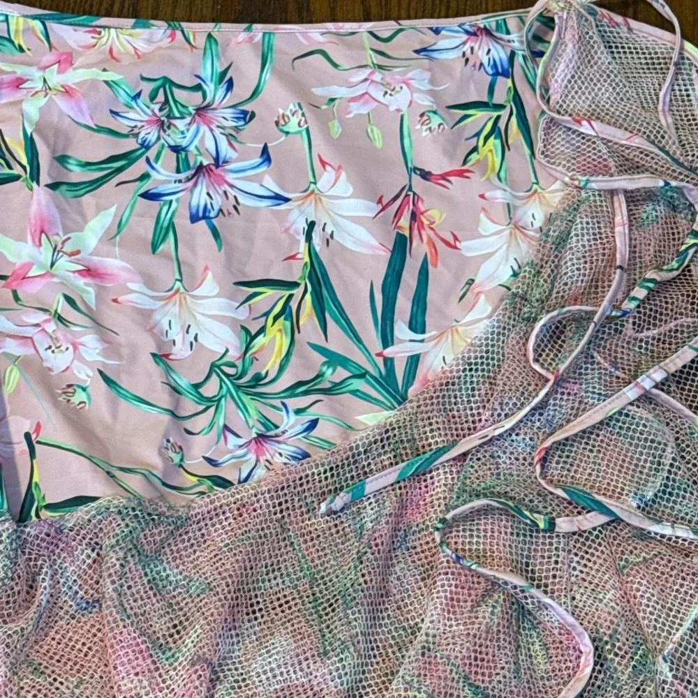 Floral Pink One-Piece Swimsuit